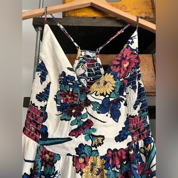 Free People Through The Vine Printed Maxi Dress - Picture 5 of 10